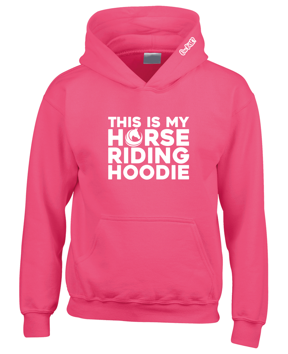 My Horse Riding Hoodie (Juniors) – Ow Bist?