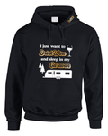 Caravaning & Drinking Wine Hoodie