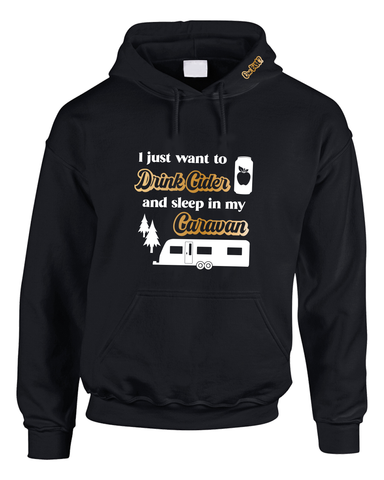 Drinking Cider & Motorhome Hoodie