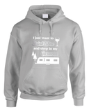 Caravaning & Drinking Wine Hoodie