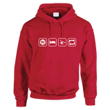 Eat Sleep Paddle Repeat Hoodie