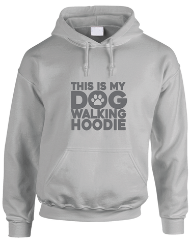 This Is My Dog Walking Hoodie