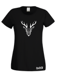 Tribal Stag T-Shirt (Ladies)