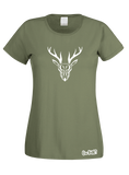 Tribal Stag T-Shirt (Ladies)
