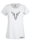 Tribal Stag T-Shirt (Ladies)