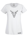 Tribal Stag T-Shirt (Ladies)