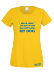 Talking About My Dog T-Shirt (Ladies)