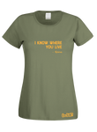 Karma Knows T-Shirt (Ladies)