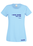 Karma Knows T-Shirt (Ladies)