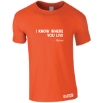 Karma Knows Where You Live T-Shirt (Men's)