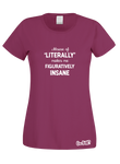 Misuse of 'Literally' T-Shirt (Ladies)