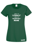 Misuse of 'Literally' T-Shirt (Ladies)