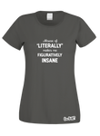 Misuse of 'Literally' T-Shirt (Ladies)