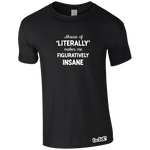 Misuse of 'Literally' T-Shirt (Men's)