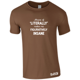 Misuse of 'Literally' T-Shirt (Men's)