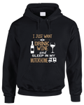 Motorhome & Drinking Wine Hoodie