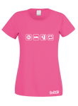Eat Sleep Climb Repeat T-Shirt (Ladies)