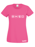 Eat Sleep Climb Repeat T-Shirt (Ladies)