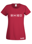 Eat Sleep Climb Repeat T-Shirt (Ladies)