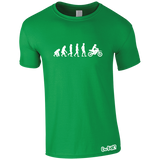 Evolution of The Motocross Rider T-Shirt (Men's)