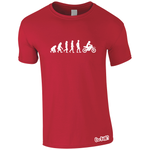Evolution of The Motocross Rider T-Shirt (Men's)