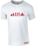 Evolution of The Motocross Rider T-Shirt (Men's)