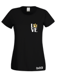 Love (Dog) T-Shirt (Ladies)