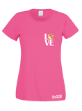 Love (Dog) T-Shirt (Ladies)