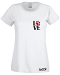 Love (Dog) T-Shirt (Ladies)