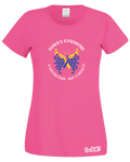 Betty's Butterfly Down's Syndrome Awareness T-Shirt (Ladies)