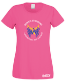 Betty's Butterfly Down's Syndrome Awareness T-Shirt (Ladies)