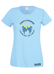 Betty's Butterfly Down's Syndrome Awareness T-Shirt (Ladies)