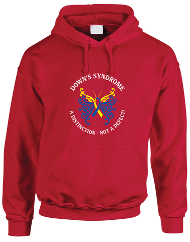 Betty's Butterfly Down's Syndrome Awareness Hoodie (Adults)