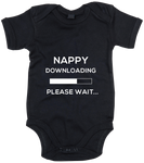 Nappy Downloading Baby Vest