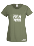 This Is My Dog Walking T-Shirt (Ladies)