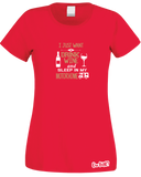 Drinking WIne & Motorhome T-Shirt (Ladies)