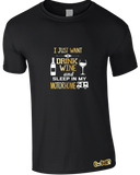 Motorhome & Drinking Wine T-Shirt (Men's)