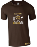 Motorhome & Drinking Wine T-Shirt (Men's)