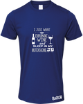 Motorhome & Drinking Wine T-Shirt (Men's)