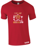 Motorhome & Drinking Wine T-Shirt (Men's)