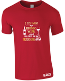 Motorhome & Drinking Wine T-Shirt (Men's)