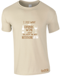 Motorhome & Drinking Wine T-Shirt (Men's)