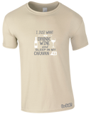 Drinking Wine & Caravan T-Shirt (Men's)