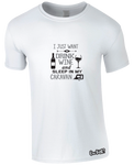 Drinking Wine & Caravan T-Shirt (Men's)