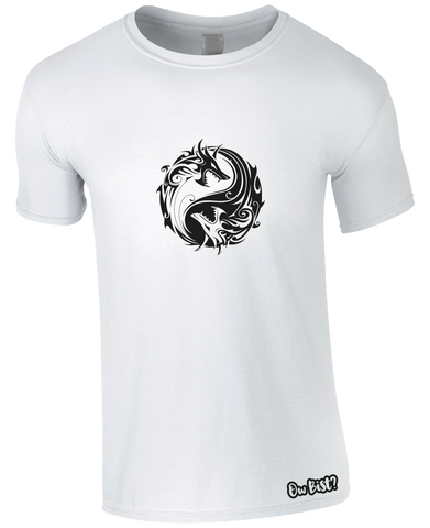 Yin & Yang Dragons T-Shirt (Men's)