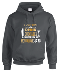 Drinking Cocktails & Motorhome Hoodie