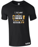 Drinking Beer & Motorhome T-Shirt (Men's)