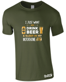 Drinking Beer & Motorhome T-Shirt (Men's)