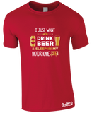 Drinking Beer & Motorhome T-Shirt (Men's)