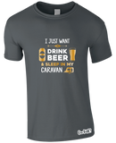 Drinking Beer & Caravan T-Shirt (Men's)